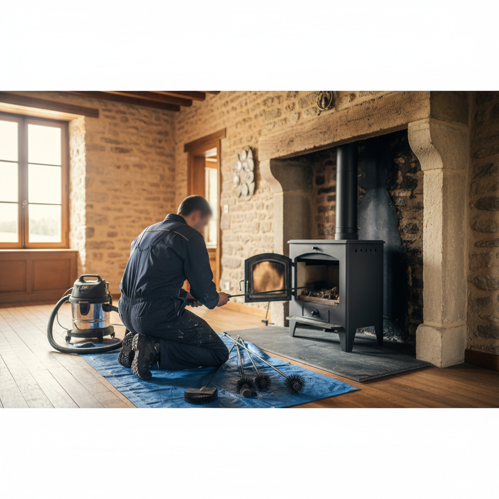 Anthony Grimaud, Qualibat certified chimney sweep in Confolens